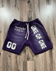 Jogging graphique à impression DTG personnalisé Short délavé Street Wear Hip Hop Short de survêtement vintage pour hommes coupe Boxy oversize délavé au soleil - Product Image 5