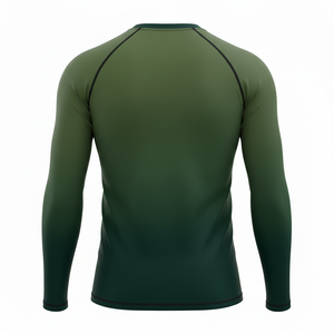 เสื้อรัดกล้ามเนื้อแขนยาวแบบยูนิเซ็กซ์ พรีเมียม สำหรับออกกำลังกาย  แบบซับลิเมชั่นสั่งทำได้ เหมาะสำหรับ BJJ MMA ยิวยิตสู  ชุดฝึกซ้อมกีฬาต่อสู้ - Product Image 2