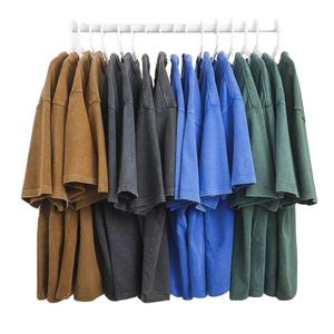 En's intage versiversized hirhirhirt uustom 100% Cottnisex lus Ize intage intcid Ash hirhirt - Product Image 1