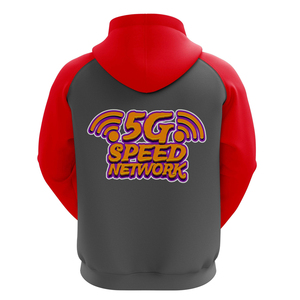 Sudadera con capucha de diseño personalizado, impresa por sublimación, para todos los deportes y la moda, unisex, de poliéster reversible, para deportes, OEM. - Product Image 3