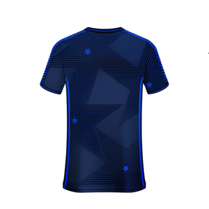เสื้อฟุตบอลแบบกำหนดเอง แห้งเร็ว แขนสั้น ชุดทีม สำหรับแข่งขันและฝึกซ้อม - Product Image 1