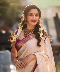 Saris en soie Banarasi multicolores, design moderne, lavables, pour occasions spéciales, fêtes, mariages, festivals 86349 FIL BLANC - TWT1109 - Product Image 4