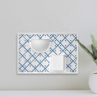 Kit d'organisation mural multifonctionnel en MDF à un seul niveau, détachable, facile à monter sans perçage pour cuisine, armoire, salon