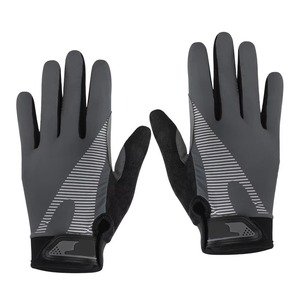Gants de cyclisme unisexes à doigts entiers, design à adhérence optimale, respirants, séchage rapide, compatibles écran tactile, logo couleur personnalisé pour le sport - Product Image 3
