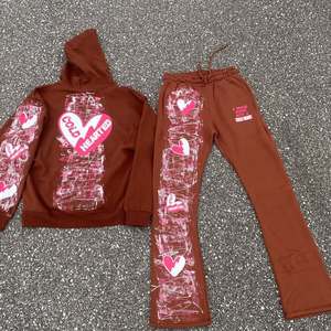 Conjunto Deportivo Casual de Invierno, Lavado Ácido, Grueso, Color Sólido, con Logotipo Personalizado, Marca Privada, Alta Calidad, Suministro al Por Mayor - Product Image 6