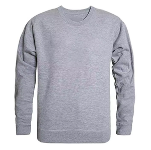Sweat-shirts vierges pour hommes en gros, 100 % coton molletonné, coupe classique, design personnalisé pour sérigraphie et broderie - Product Image 4