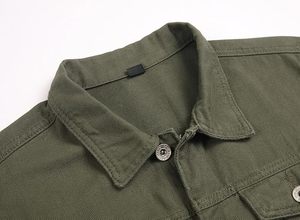 Veste en jean décontractée pour homme, 100 % coton, avec logo personnalisé sur le devant, respirante, écologique, séchage rapide, haute qualité, pour l'extérieur, vente en gros - Product Image 3