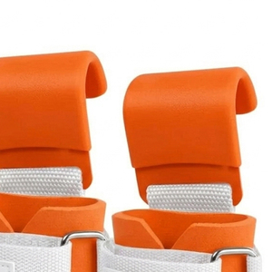 Crochets de musculation, Sangles de soutien pour poignets, Gants de levage robustes pour entraînement en salle de sport et fitness - Product Image 3