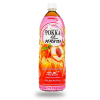 Best verkochte ijsperzikthee drank 1,5L x 12 flessen Pokka merk kant-en-klare thee concurrerende prijs groothandel export