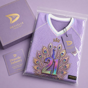 เสื้อเจอร์ซีย์ตาข่าย Y2K สั่งทำขายส่งสำหรับผู้ชาย ทรงโอเวอร์ไซส์ สไตล์เรโทร ลายกราฟิกนกยูง 21 ตัว ระบายอากาศได้ดี แขนสั้น พิมพ์ลาย ชุดกีฬา - Product Image 5