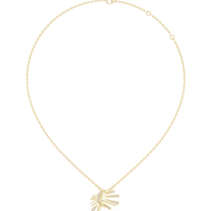 Joyería Fina de Plata de Ley 925 al por Mayor para Mujer, Collar con Colgante de Diamante Moissanita con Diseño Elegante y Moderno - Product Image 1