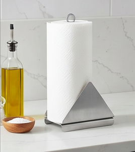 Porta Servilletas Moderno de Acero Inoxidable, Diseño Triangular Independiente, Ideal para Utensilios de Cocina, Vajilla y Uso en Hoteles - Product Image 6