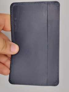 Porte-cartes élégant pour homme, multi-cartes, de qualité supérieure, avec logo personnalisé, en cuir véritable, court, broderie, blocage RFID - Product Image 5