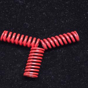 Resorte de compresión JIS rojo, resorte de troquel ISO 10243, resorte helicoidal de alta resistencia, resorte de alta resistencia a la fatiga, componente de compresión para moldes y troqueles - Product Image 3
