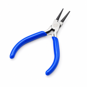 Professional Blue Handle Stainless Steel Jewelry Pliers For DIY <b>Wire</b> Bending Loop Shaping <b>Craft</b> Tools Set - Product Image 5