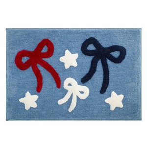 Tapis de bain tufté en coton 100% de haute qualité au design moderne - Doux, antidérapant, durable, lavable, pour usage domestique - Product Image 5