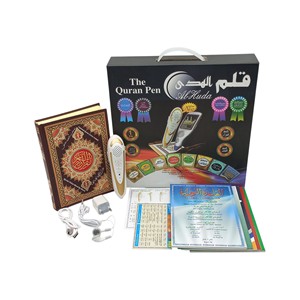 Stylo de lecture du Coran en gros Al-Huda Qurani Qalam avec traductions en Bengali, Pachtou, Anglais, Kurde, Turc, mémoire intégrée de 16 Go - Product Image 2