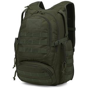 Sac à dos tactique à usage quotidien en nylon 30-40L, multi-poches, style randonnée et camping, pour hommes et femmes - Product Image 1