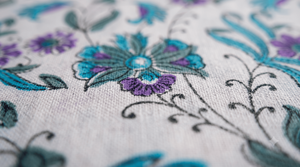 Tela de algodón estampada a mano india al por mayor, estampado floral de Jaipur, textil para confección de vestidos, material para prendas por yarda - Product Image 2