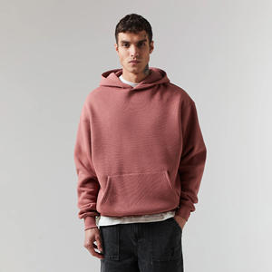 Sudadera con Capucha Oversize de Algodón 100% Estilo Vintage, 500 Gsm, Tejido French Terry, Lavado Ácido, Bordado, de Moda - Product Image 1