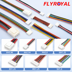 Conector JST SH MX GH ZH PH EH XH VH com passo de 1.0, 1.25, 1.5, 2.0, 2.54, 3.96 MM, 2/3/4/5/6 Pinos, Conjunto de Cabos e Conectores - Product Image 1