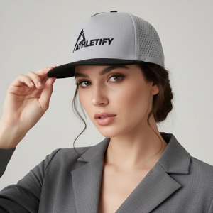 Gorra de Béisbol Deportiva con Corte Láser y Ventilación, Marca Privada, Ajustable, Unisex, para las Cuatro Estaciones, Ideal para Correr - Product Image 1