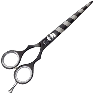 Ciseaux de coiffure professionnels légers en acier inoxydable de 5,5 pouces avec logo personnalisé OEM ODM, durables, vente en gros, pour la coupe de barbe - Product Image 6
