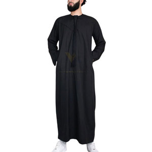 Vêtements islamiques pour hommes, thobe à manches longues, jubba arabe, robe arabe, kaftan pour hommes musulmans - Product Image 4