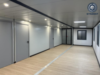 Maison conteneur préfabriquée extensible prête à l'emploi 20 pieds 40 pieds, 2, 4 ou 5 chambres, bâtiment préfabriqué, maison modulaire, Casa Modular