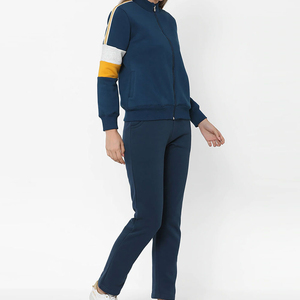 Premium Quality <b>Top</b> Wholesaler Customized Women <b>Sweat</b> Suit Latest Design Women Premium 100% Cotton Plain <b>Sweat</b> Suit Sets - Product Image 2