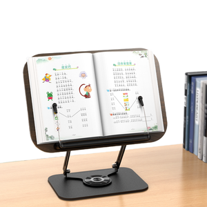 Adjustable Foldable Laptop <b>Stand</b> Desktop Reading Desk Holder Foldable Bookstand <b>Tablet</b> Rack Wood Grain - Product Image 4