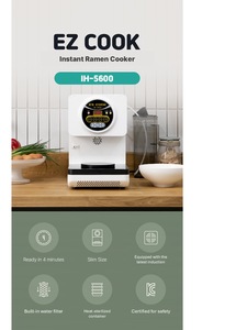 หม้อหุงราเมน EZ COOK IH5600 4 นาที เครื่องมือระดับมืออาชีพ คุ้มค่า ประหยัดเวลา ทำอาหารเร็ว ปลอดภัย ทนทาน อัตโนมัติ ขนาดกะทัดรัด - Product Image 6
