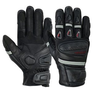 Gants de course d'été pour moto et conduite urbaine, compatibles écran tactile, avec protection en caoutchouc sur les phalanges - Product Image 1