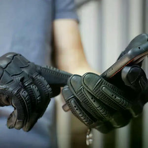 High Quality Leather Racing Motorbike Gloves Customized Logo Breathable Non-<b>Slip</b> Full Finger Unisex Outdoor Sports MOTOCROSS - Product Image 6