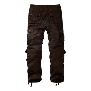 Premium Lightweight Men <b>Cargo</b> Pants Mid Multi-Pocket <b>Straight</b> <b>Leg</b> Utility <b>Trousers</b> Durable Cotton Fabric Outdoor Workwear Casual - Product Image 3