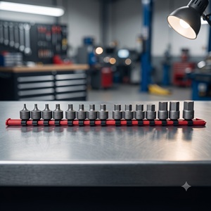 ซ็อกเก็ตหกเหลี่ยมแบบต่ำ OTM ขนาด3/8 "X25 MML 15ชิ้น - Product Image 1