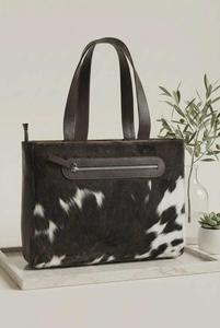 Sac fourre-tout en cuir softshell à poils, design unique et tendance, pour femme, élégant, pour l'été, style décontracté et moderne - Product Image 6