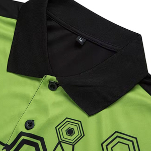 Anti-wrinkle Quick Dry Anti-pilling Men Sublimation for T-shirt Short Sleeve Breathable Solid Knitted Pocket Polyester - Product Image 6