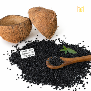 Carbón Activado de Cáscara de Coco para la Recuperación de Oro, Proceso CIP CIL, Alto CTC, Granulado Negro, 99% de Pureza, Fabricante Indio - Product Image 2