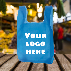 Industrial Strength HDPE Poly <b>Biodegradable</b> <b>Packaging</b> Bags Drawstring Custom Print Waterproof Flexible Durable Hai Ha Brand - Product Image 1