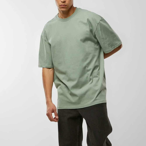 T-shirt col rond en coton 100% de qualité supérieure avec impression graphique, vente en gros, modèle épaule, très populaire - Product Image 3