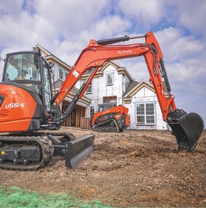 ซื้อรถขุดขนาดเล็ก Kubota U55 5 ตัน พร้อมเครื่องยนต์ระดับพรีเมียมและระบบปั๊มไฮดรอลิกเสริมความแข็งแรงเพื่อการใช้งานที่เชื่อถือได้ในสถานที่ทำงาน - Product Image 6