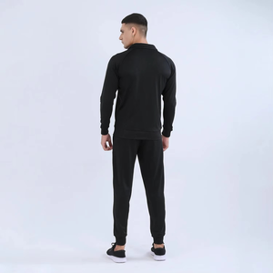 Conjunto Deportivo de Invierno para Hombre, Personalizado, Grueso, Extra Grande, 100% Poliéster, Transpirable, con Estampado Floral por Transferencia de Calor, Pantalones Deportivos - Product Image 4