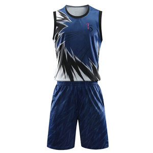 Uniforme de Baloncesto Transpirable de Poliéster de Alta Calidad con Nuevo Diseño, Servicio OEM, Nombre, Número y Logotipo Personalizados, Color Personalizado - Product Image 1