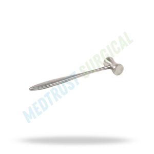 Lucae Mallet With Hour Glass Shaped Head Stainless Steel Orthopedic Surgical Instrument Neuro Spine Bone Surgery Hammer Use - Product Image 3