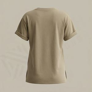 เสื้อเชิ้ตทำงานผู้หญิงมาใหม่ แฟชั่นฤดูใบไม้ผลิและฤดูใบไม้ร่วง ลายพิมพ์ทันสมัย สไตล์ลำลอง ชุดเดรสผู้หญิง ผ้าซาตินปักเลื่อม น้ำหนัก 240 กรัม ผ้าฝ้าย 100% - Product Image 2