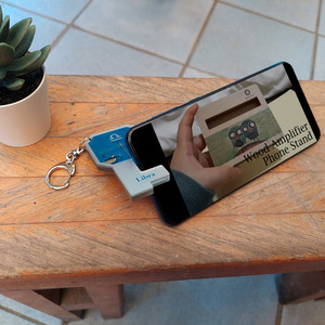Customized Acrylic Phone Stand Holder Key Chain Libra Zodiac Charging Phone Grip Stand - Product Image 4