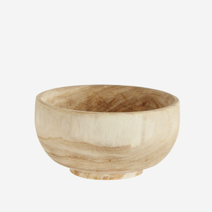 Vente en gros de bols à fruits ronds en bois de manguier Spetebo, bol de service en bois massif avec base sur piédestal, ustensiles de cuisine en bois naturel et écologiques - Product Image 6