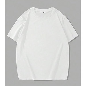 Camiseta Oversize para Hombre con Estampado de Letras, Manga Corta, Hombros Caídos, Cuello Redondo, Estilo Casual Urbano, Ajuste Holgado, Algodón, Moda de Verano - Product Image 6