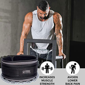 Ceinture de dips en néoprène avec rembourrage doux, équipement de soutien robuste pour l'entraînement - Product Image 3